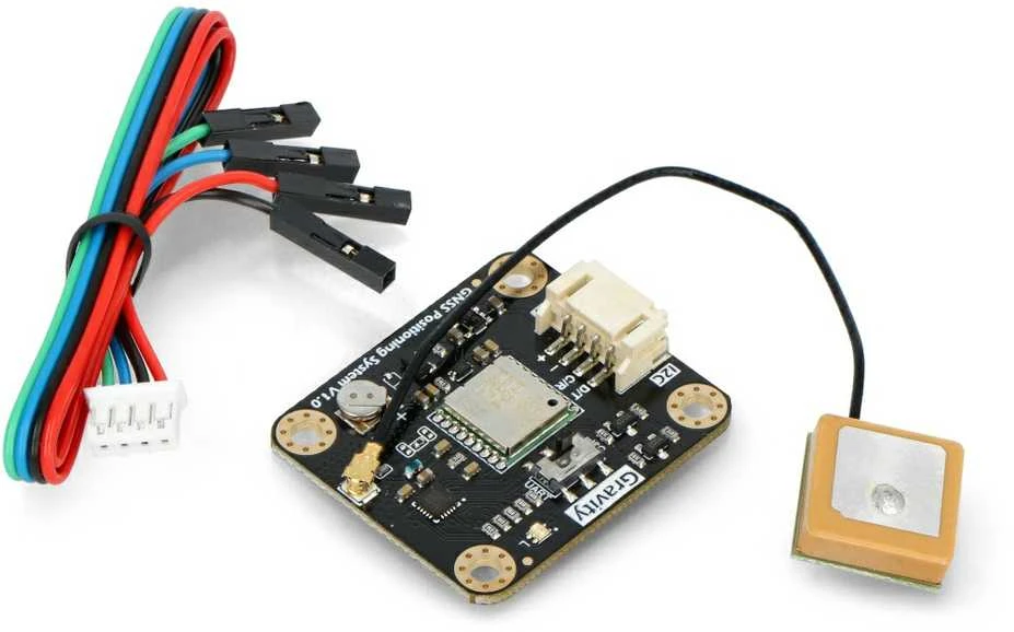 Gravity - BeiDou GNSS GPS imtuvo modulis - I2C/UART - DFRobot TEL0157