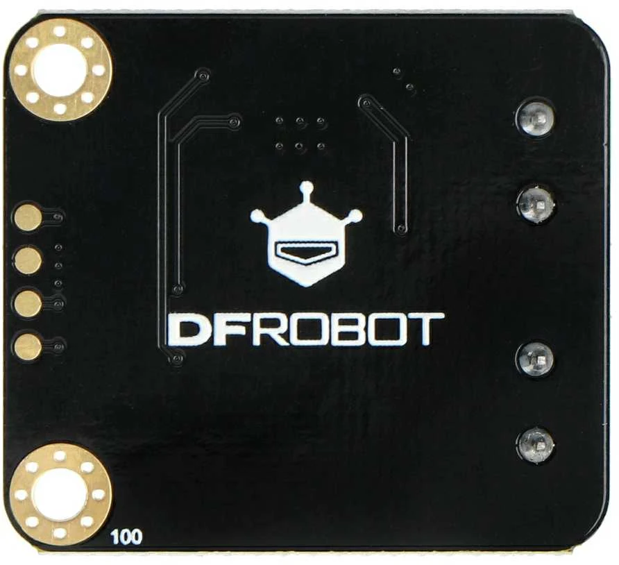 DFRobot DAC modulio spausdinties plokštės galinė pusė
