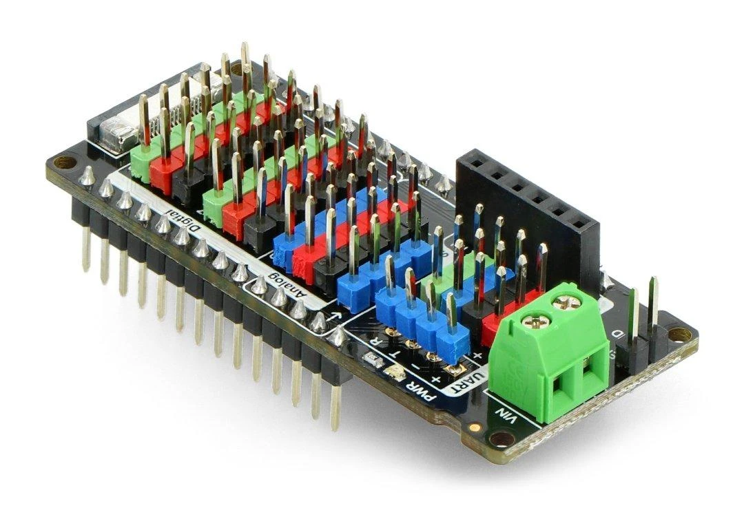 Gravity - I/O priedėlis - FireBeetle M0 ir ESP32-E išplėtimas - DFRobot DFR0762