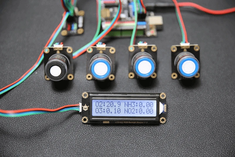 Gravity – PH3 fosfino jutiklis – I2C / UART – gamykloje kalibruotas – DFRobot SEN0476