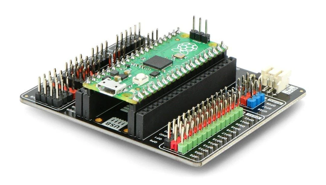 Gravity - Raspberry Pi Pico išplėtimo plokštė - DFRobot DFR0848