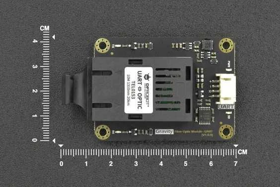 Gravity UART šviesolaidinis modulis su matavimo skale