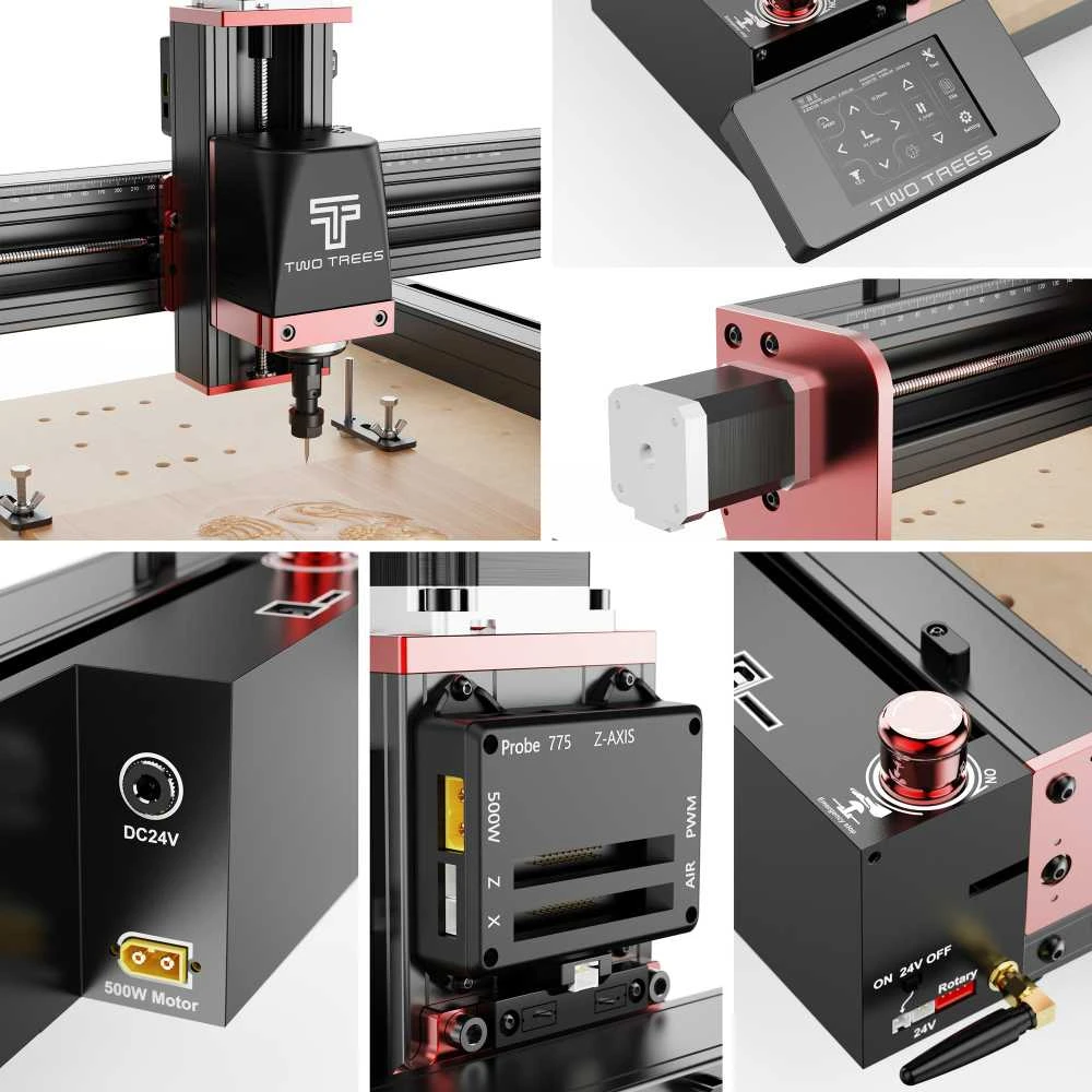 Grąžtas TwoTrees TTC450 Pro CNC graviravimo staklės