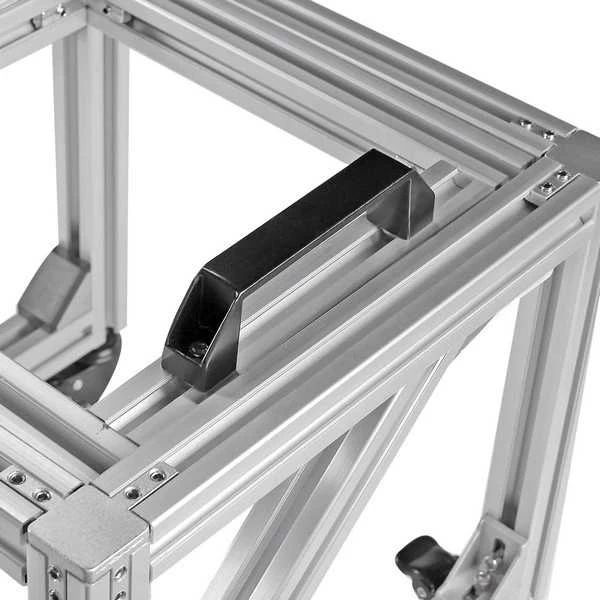 Grąžtas Oem V formos profilio rankena - 120mm - Aliuminio profilio rankena