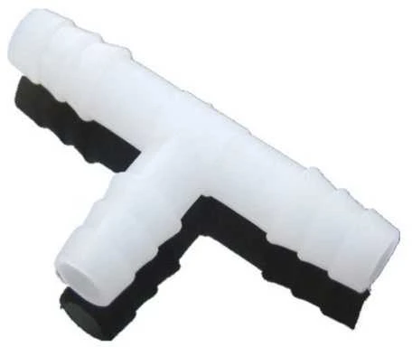 Žarnos jungtis - T tipo trišakis - 9x9x9mm - Užspaudžiama jungtis - Jungtis