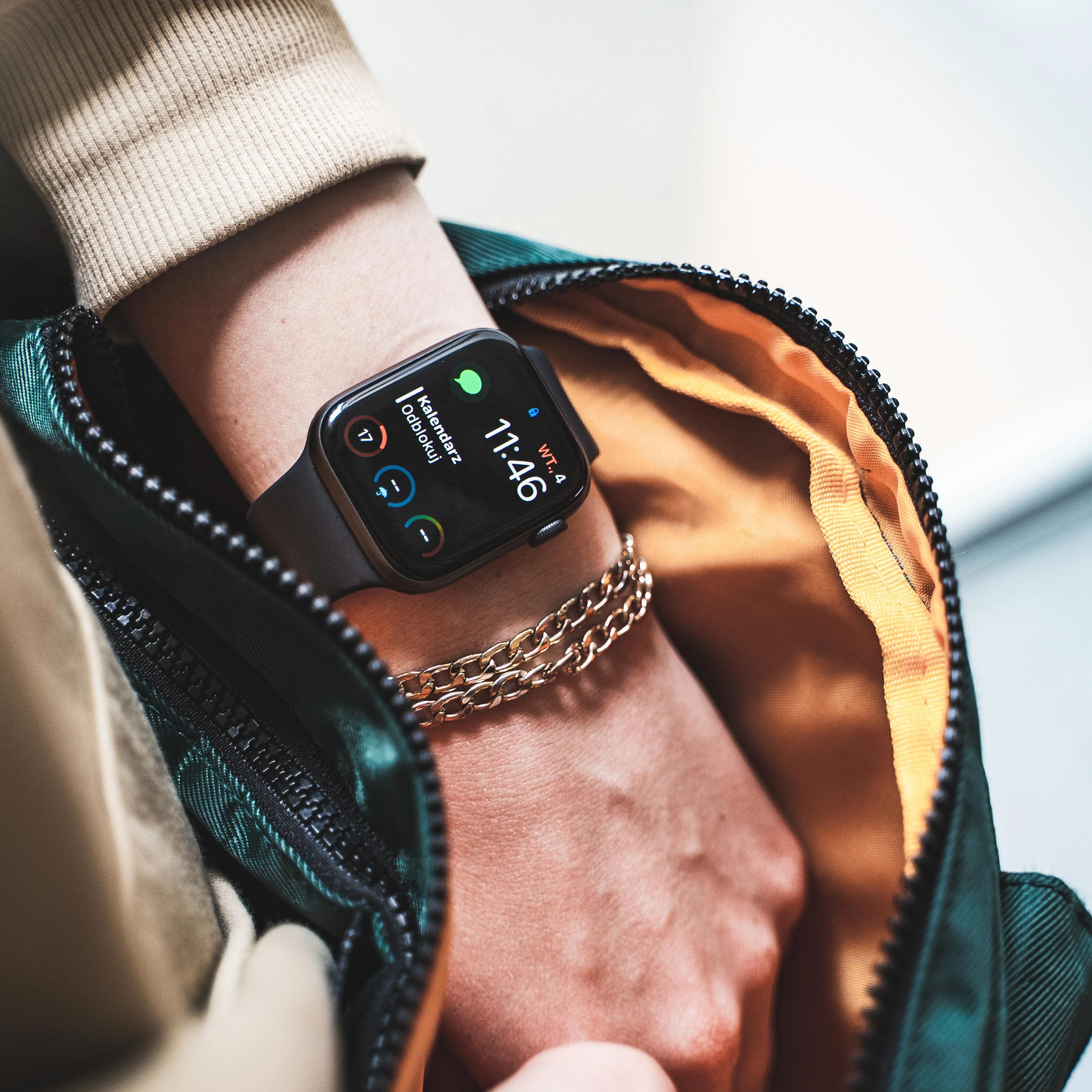 Green Cell Žalias Cell 2x GC Clarity ekrano apsauga, skirta Apple Watch 42mm