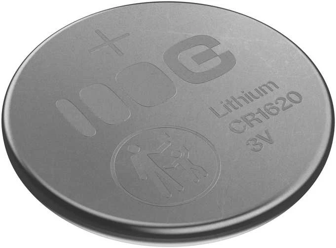 Green Cell Žalias Cell 5x ličio baterijos CR1620 CR 1620 3V 70mAh Greencell sagos formos elementas Blisterinėje pakuotėje