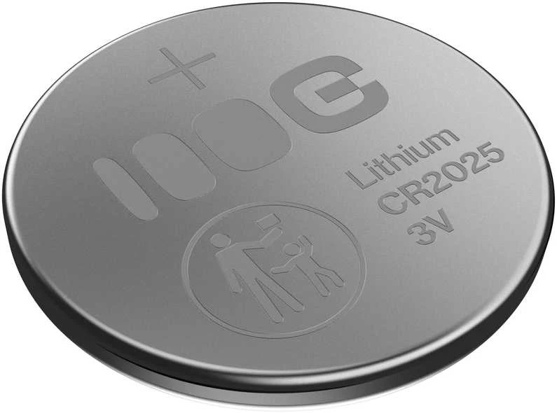 Green Cell CR2025 3V ličio baterija iš arti