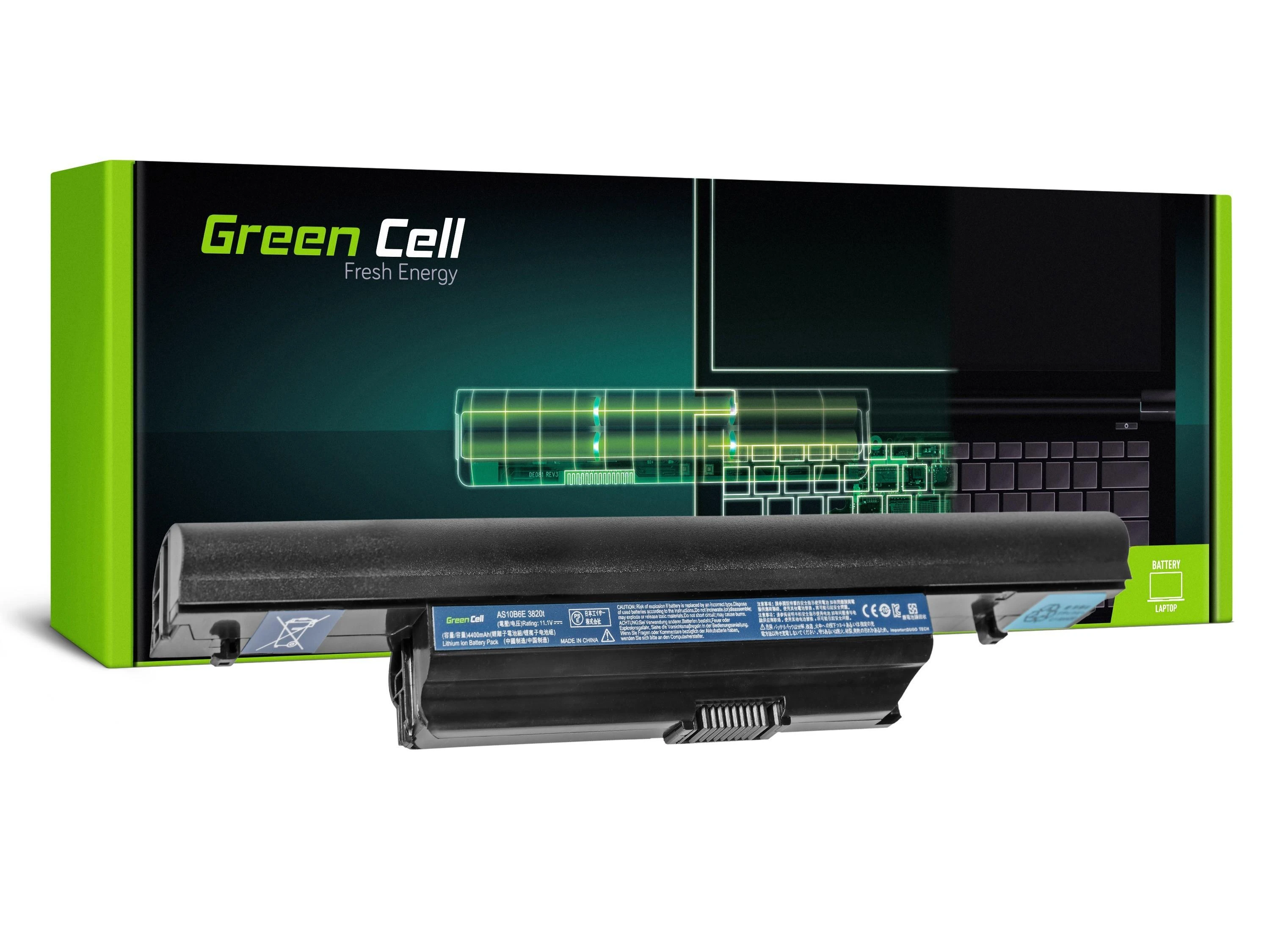 Green Cell Žalias Cell GREENCELL AC13 Baterija Žalias Cell for Acer 3820T 5820T AS10B31
