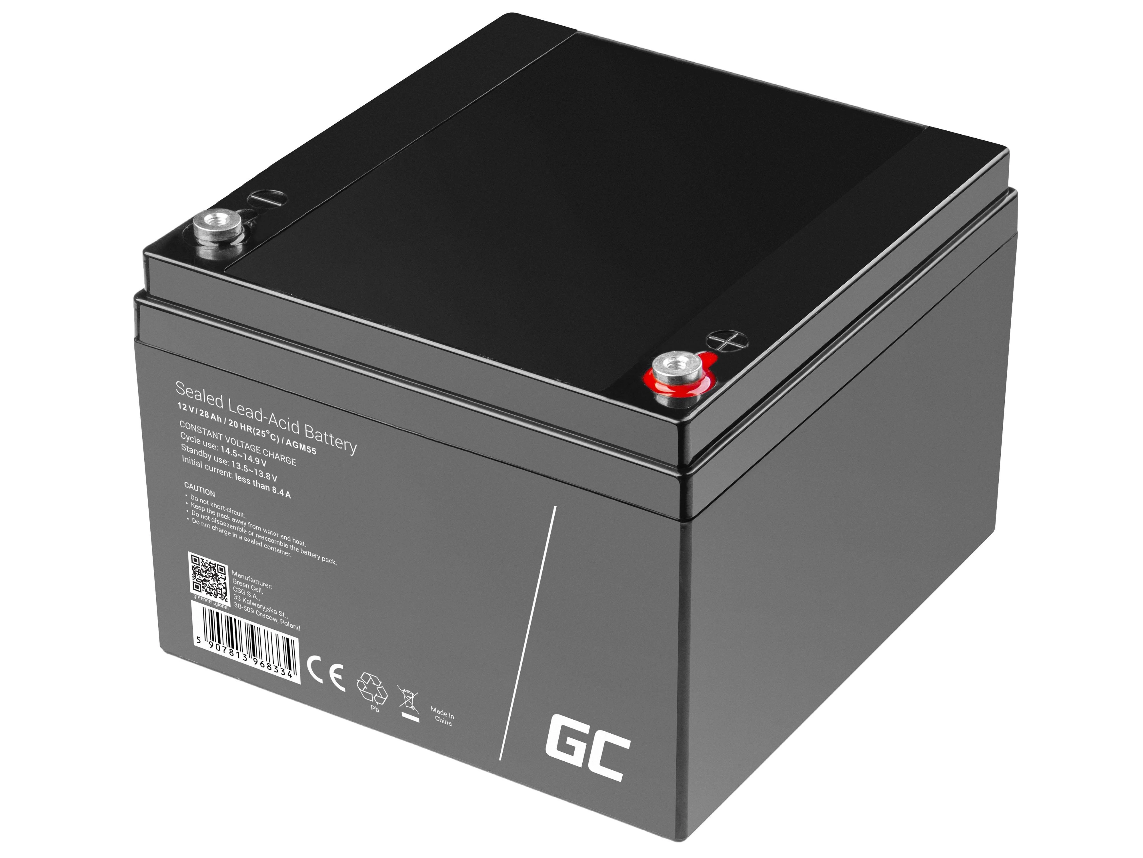 Green Cell Žalias Cell AGM GEL Batterie 6V 1.2Ah Blei Akku Žalias Cell, skirtas Alarmsysteme und Spielzeug