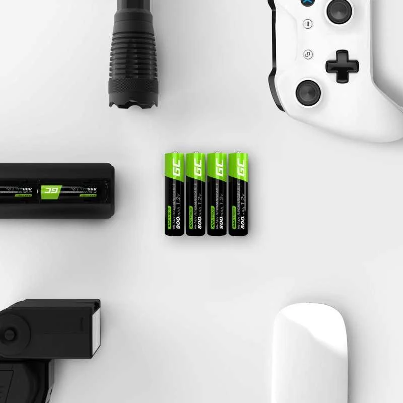 Green Cell Akumuliatorius Žalias Cell HR03 Ni-MH AAA 800mAh - 2vnt