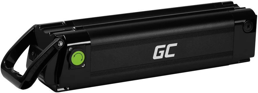 Green Cell GC akumuliatorius Ebike elektriniam dviračiui su įkrovikliu 36 V 11.6 Ah 417 Wh Silverfish, skirtas Zündapp, Telefunken ir kt, - OUTLET