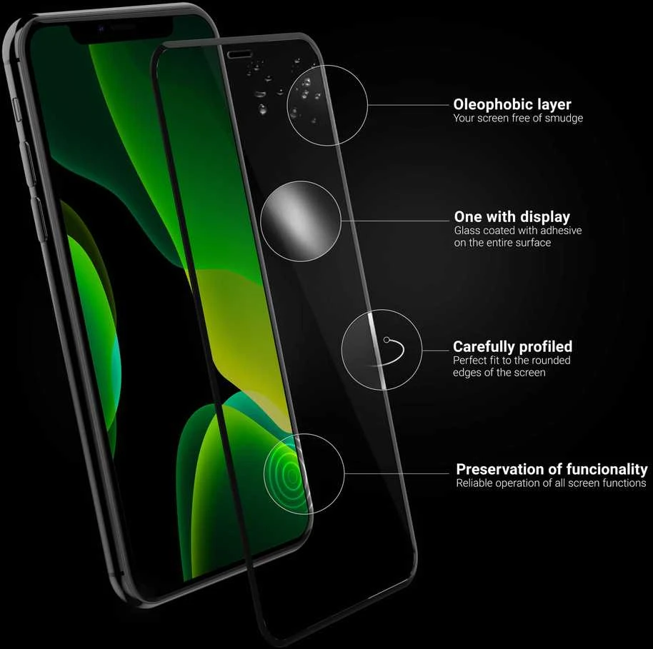 Green Cell Žalias Cell GC Clarity ekrano apsauga, skirta Apple iPhone 6 6S - balta