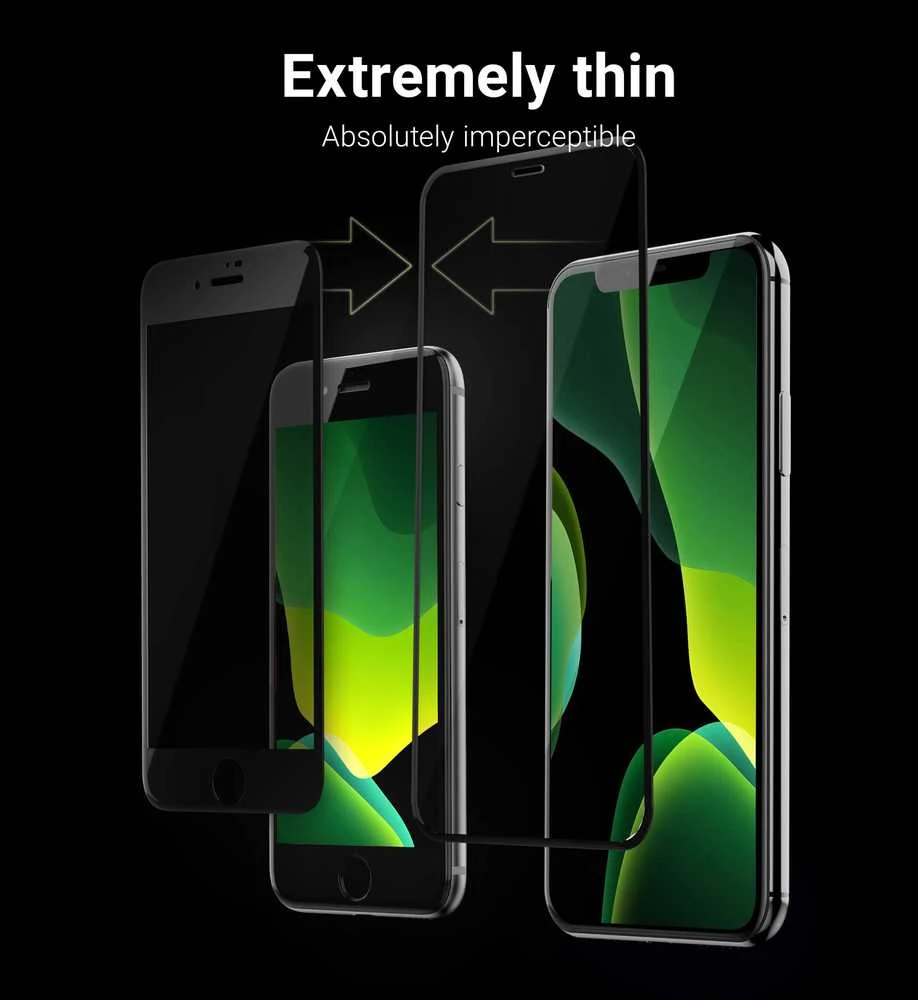 Green Cell Žalias Cell GC Clarity ekrano apsauga, skirta Apple iPhone 6 6S - juoda