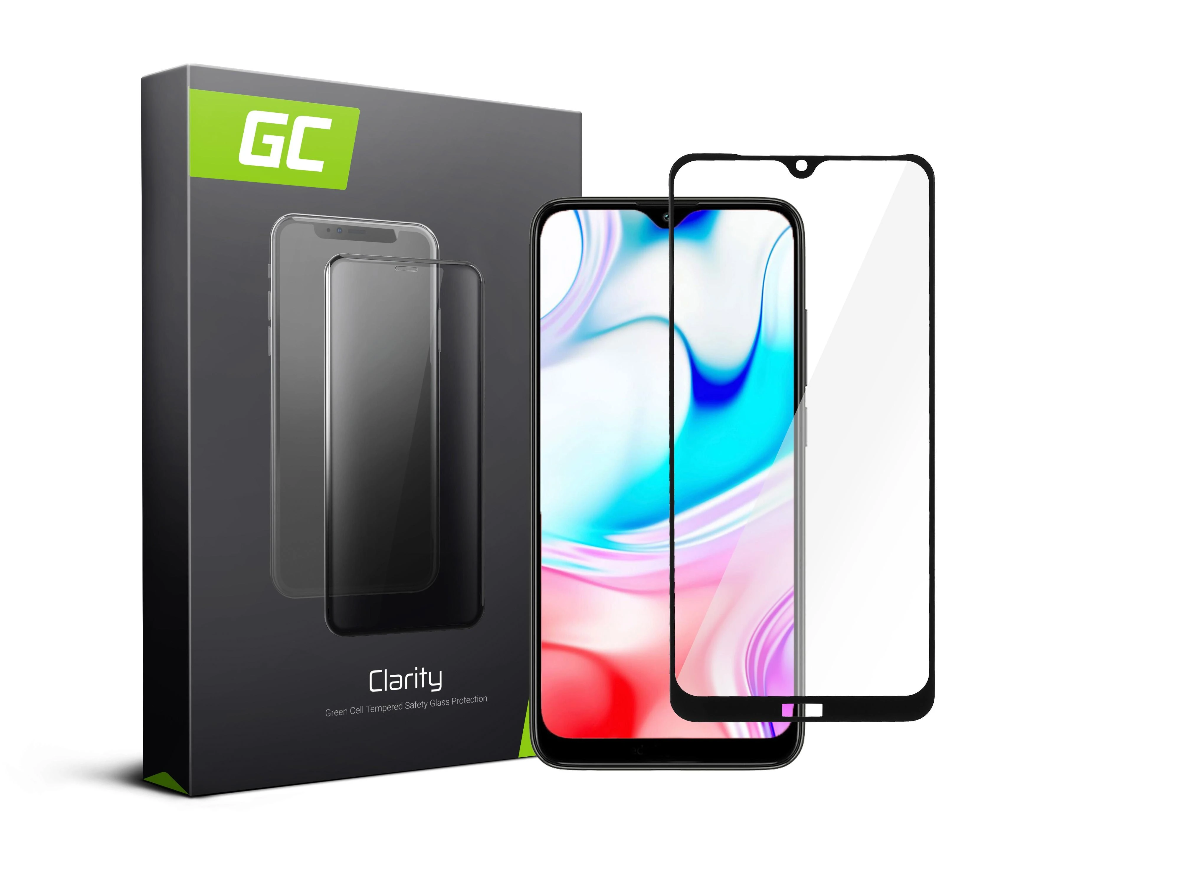 Green Cell Žalias Cell GC Clarity ekrano apsauga, skirta Xiaomi Redmi 8