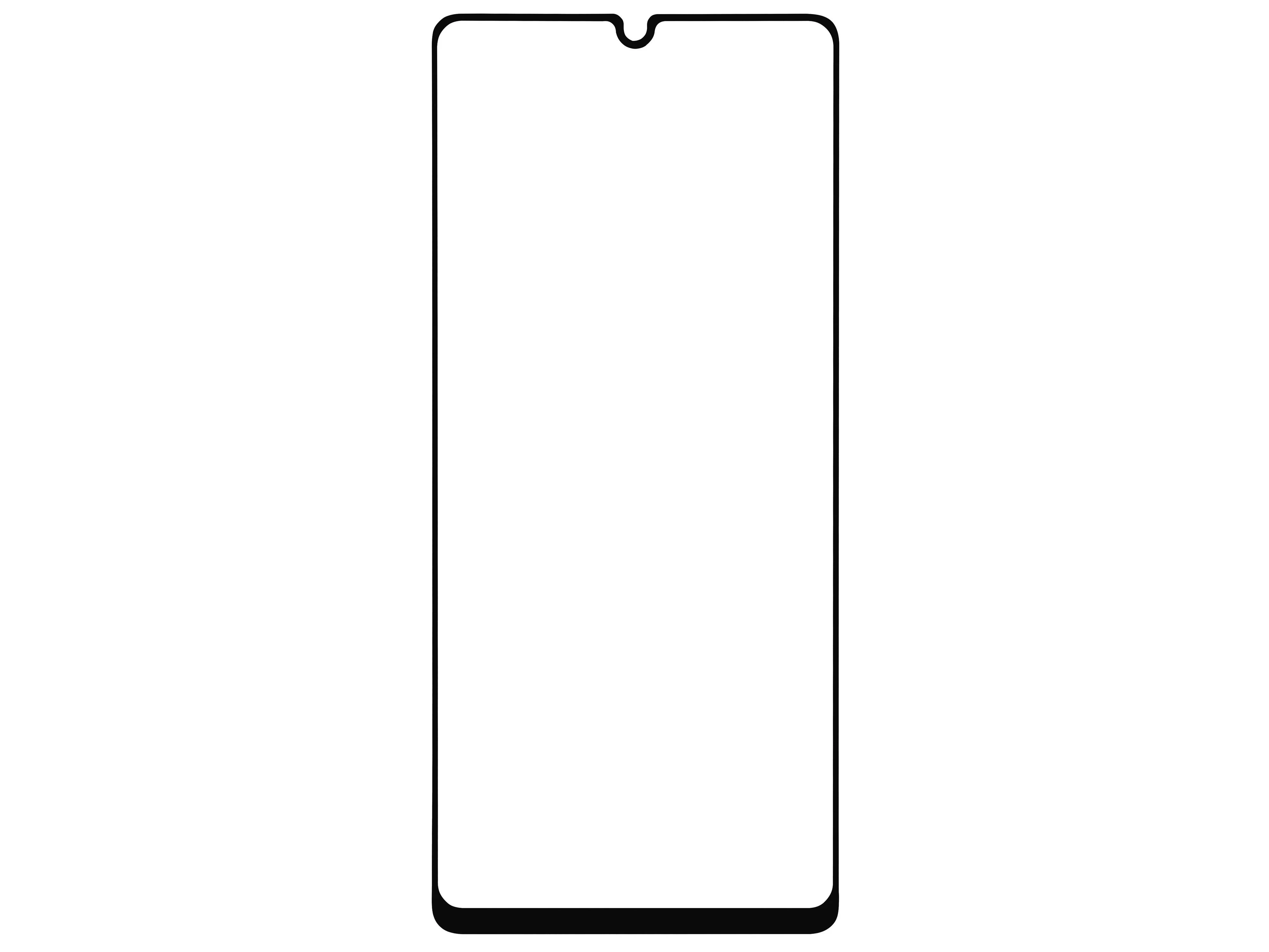 Žalias Cell GC Clarity ekrano apsauga, skirta Samsung Galaxy A42