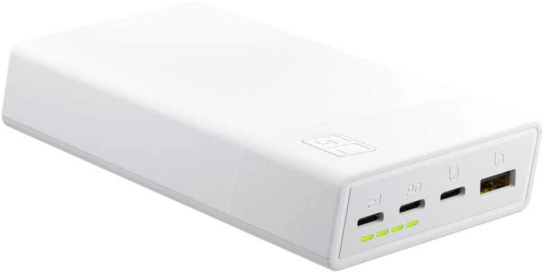 Green Cell Žalias Cell Žalias Cell Power Bank PowerPlay 20000mAh 22.5W - baltas