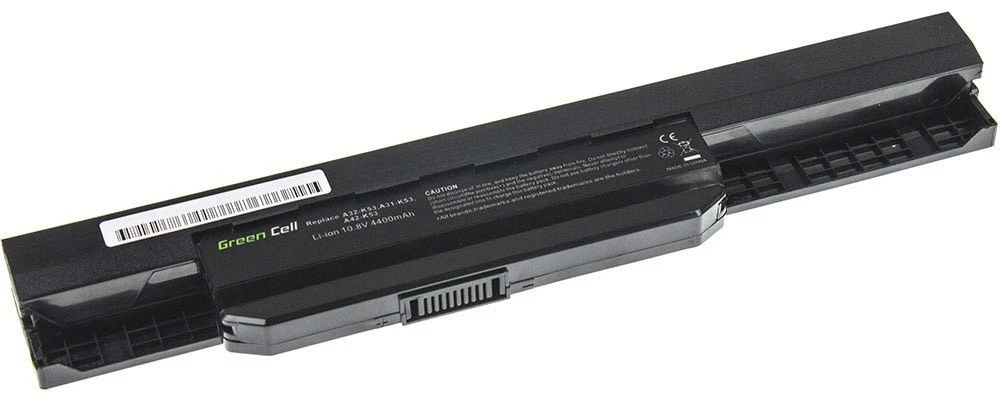 Green Cell Greencell baterija A31-K53, A32-K53, A41-K53, A42-K53, skirta Asus A537 K53 K53E K53S K53SV X53 X53S X53U X54 X54C - LIZATORIUS