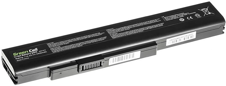 Green Cell Greencell baterija A41-A15 A42-A15, skirta MSI CR640 CX640, Medion Akoya E6221 E7220 E7222 P6634 P6815 - LIZDAS