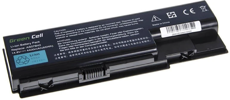 Green Cell Greencell baterija AS07B32, AS07B42, AS07B52, AS07B72, 14.8 V, skirta Acer Aspire 7220G 7520G 7535G 7540G 7720G - LIZDAS