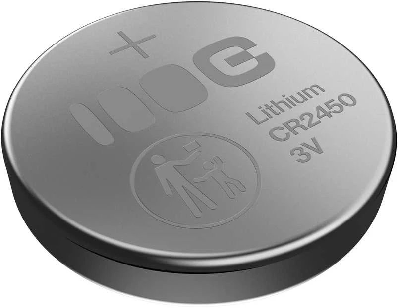 Green Cell Žalias Cell Greencell blisterinėje pakuotėje yra 5 ličio baterijos CR2450 3V 600mAh, skirtos raktams, laikrodžiams, nuotolinio valdymo pultams, svarstyklėms