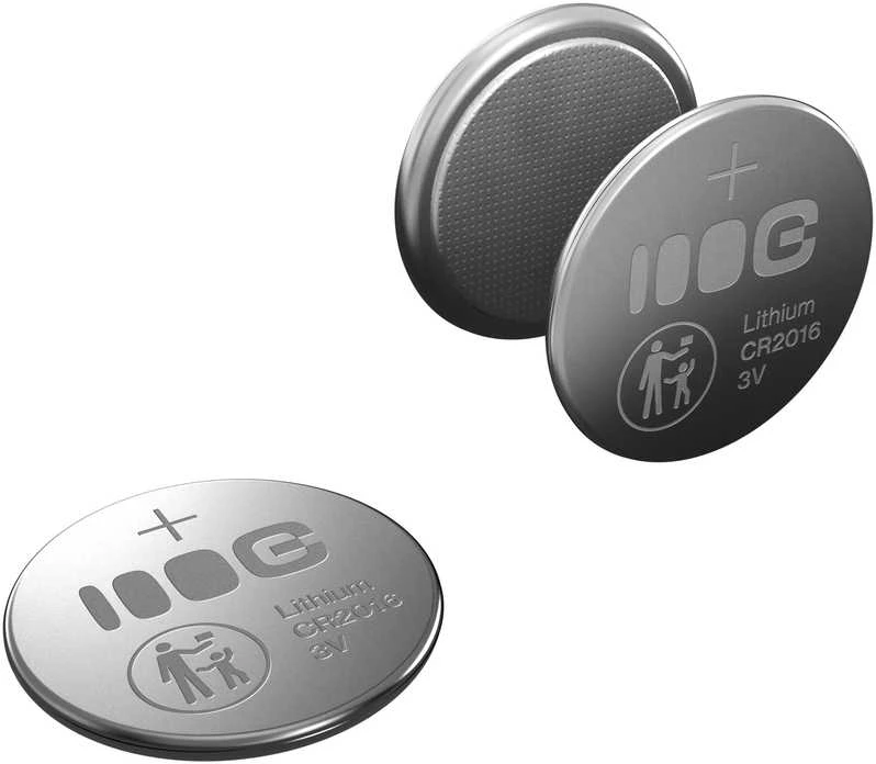 Green Cell Žalias Cell Greencell blisterinės pakuotės 5 ličio baterijos CR2016 3V 80mAh, skirtos raktų pakabukams, laikrodžiams, nuotolinio valdymo pultams, svarstyklėms
