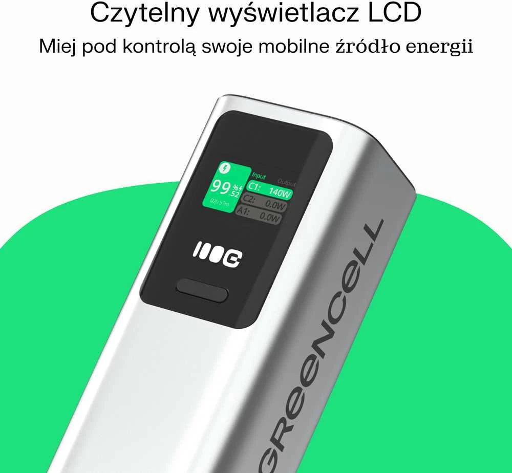 Green Cell „Greencell PowerPlay Ultra“ 25200 mAh 140 W