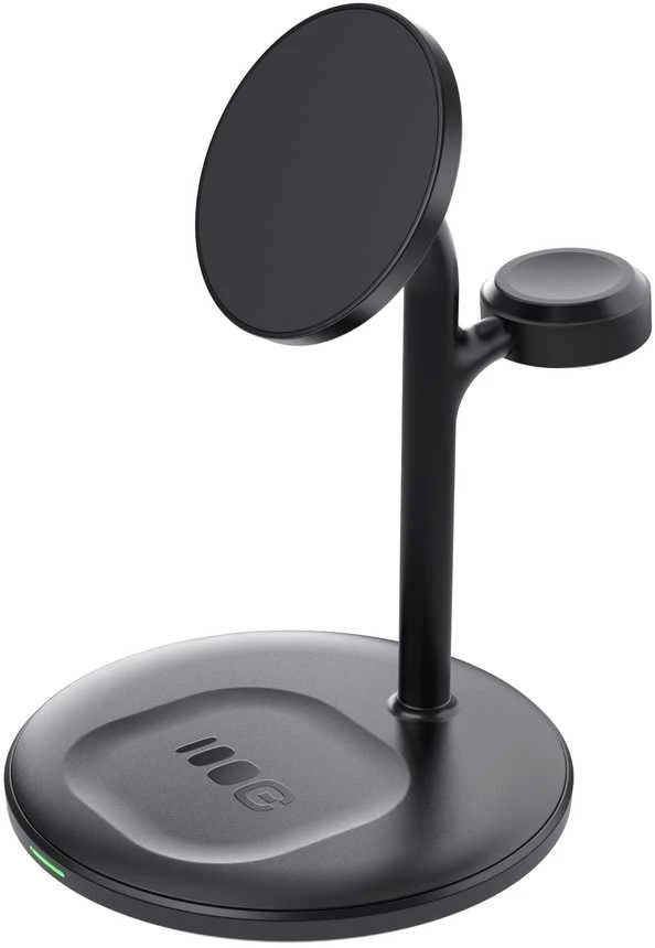 Green Cell Žalias Cell MagScape Stand 3w1 MagSafe juoda