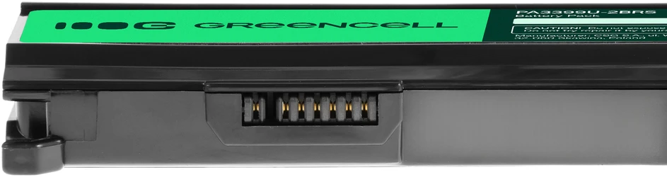 Green Cell Greencell PA3399U-2BRS baterija, skirta Toshiba Satellite A100 A105 M100 Satellite Pro A100 Equium A100 - OUTPUT