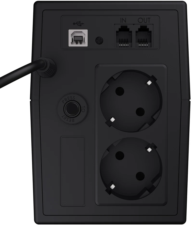 Green Cell Greencell PowerProof nepertraukiamo maitinimo šaltinis (UPS) Micropower 600VA su LCD ekranu - OUTLET