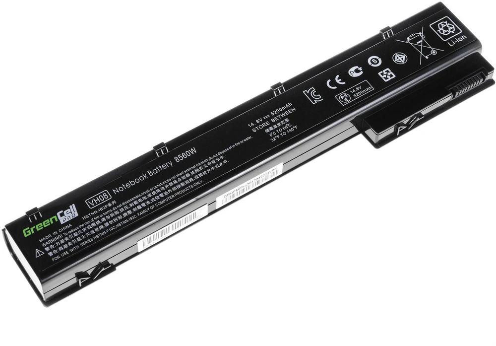 Green Cell Greencell PRO baterija, skirta HP EliteBook 8560w 8570w 8760w 8770w - IŠPARDAVIMAS