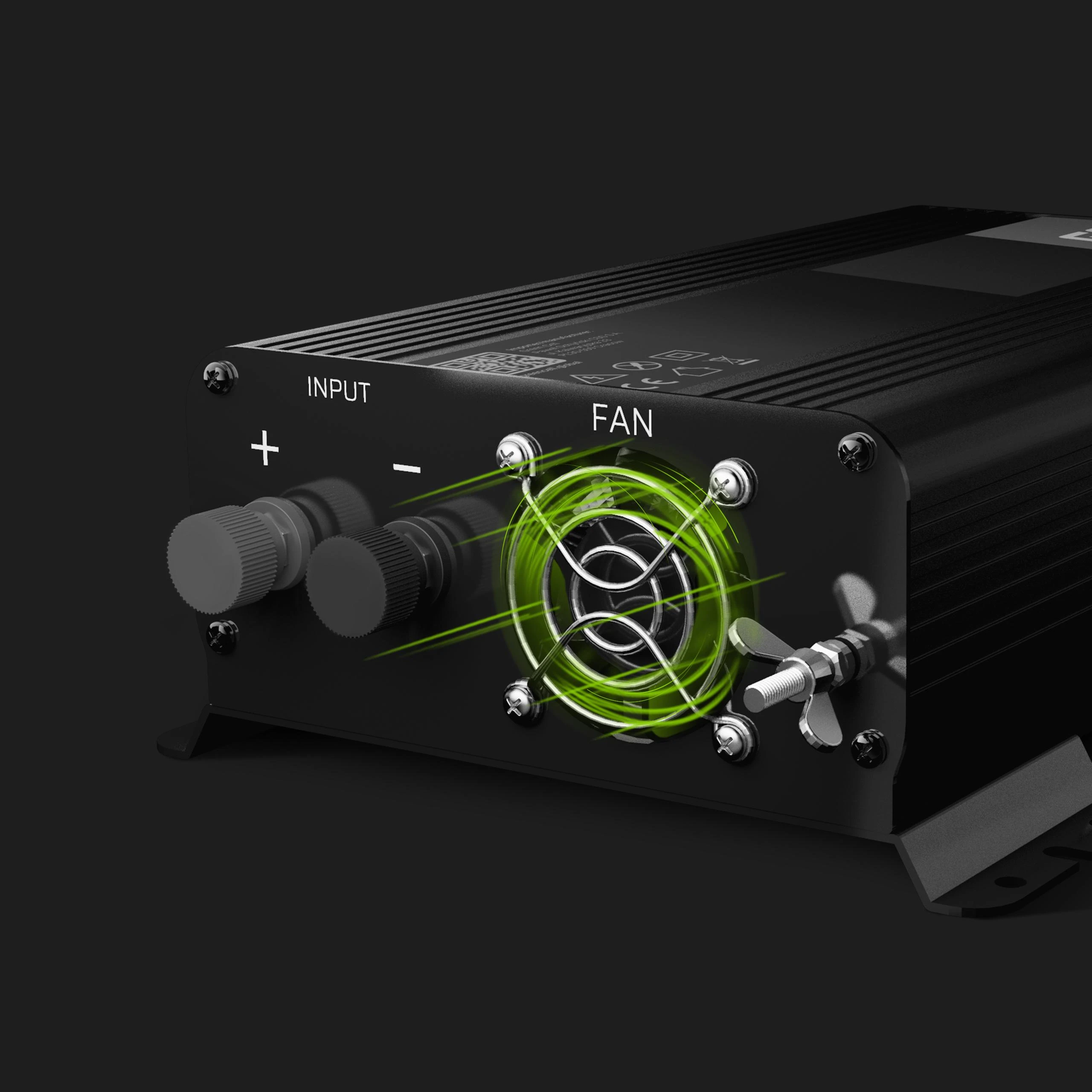 Green Cell Žalias Cell Inverteris Žalias Cell PRO 12V 230V 500W/1000W sinusinė išėjimo įtampa