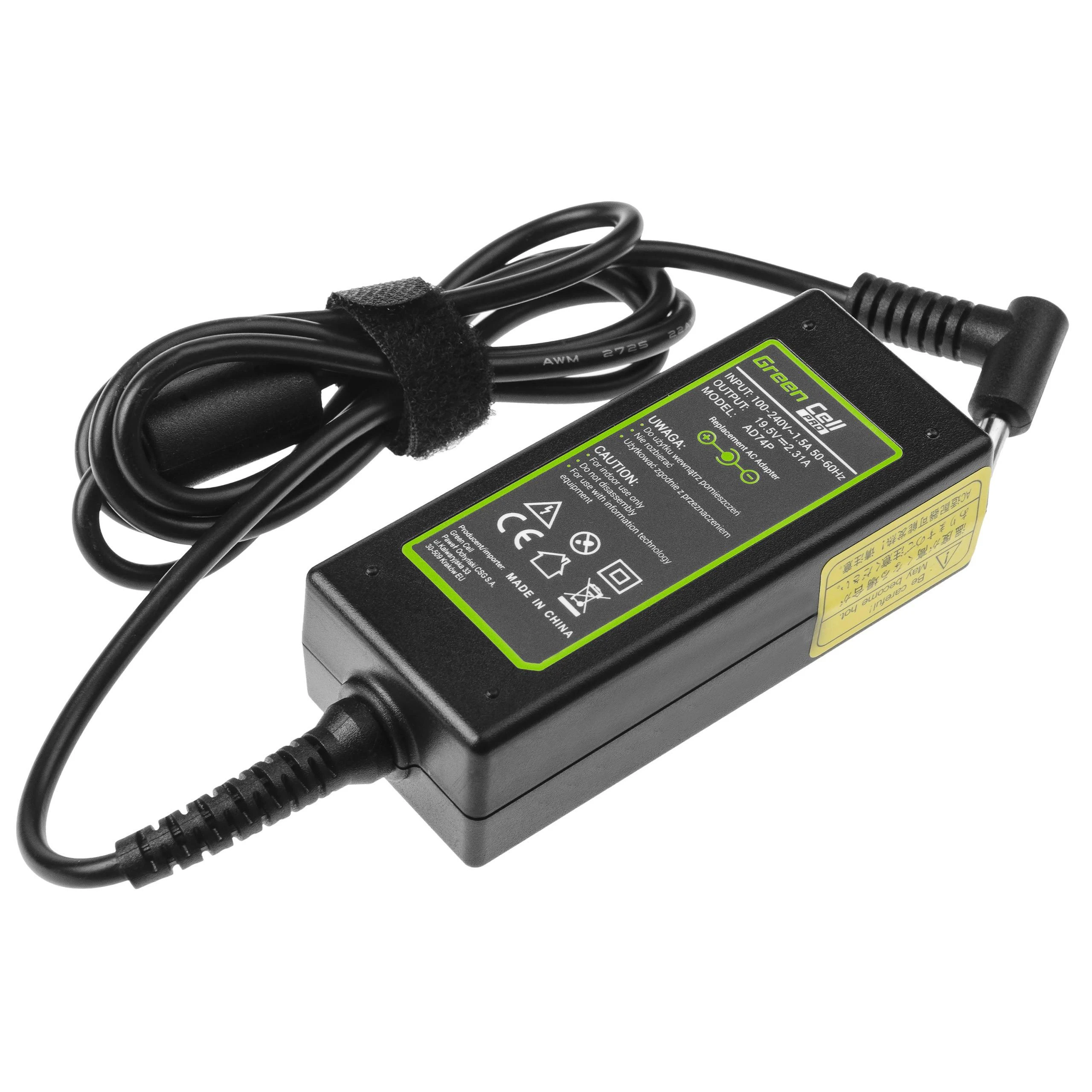 Nešiojamų kompiuterių įkroviklis Greencell AD74P PRO 45W 19.5V HP