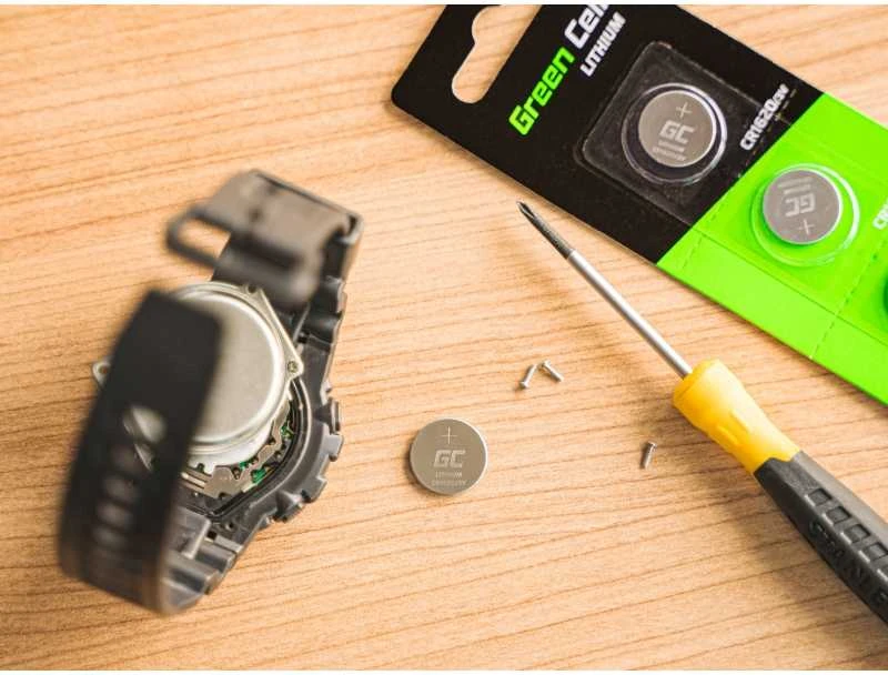 Green Cell Žalias Cell CR2025 ličio baterija 3V 160mAh 10vnt