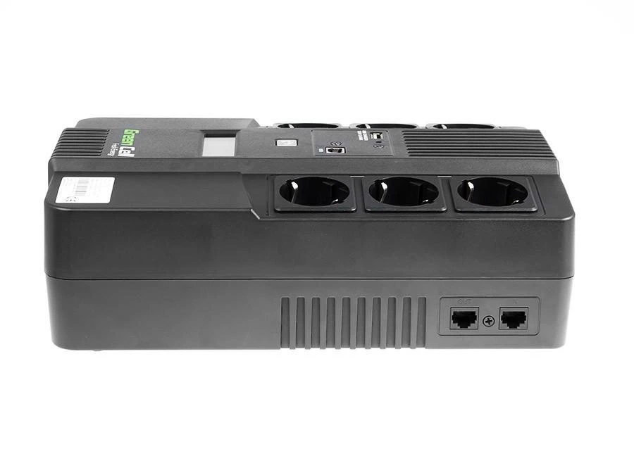 Green Cell Žalias Cell GREENCELL UPS07 UPS Žalias Cell AiO su LCD 800VA