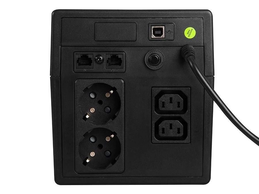 Green Cell Žalias Cell Žalias Cell UPS Microsine 1000VA LCD