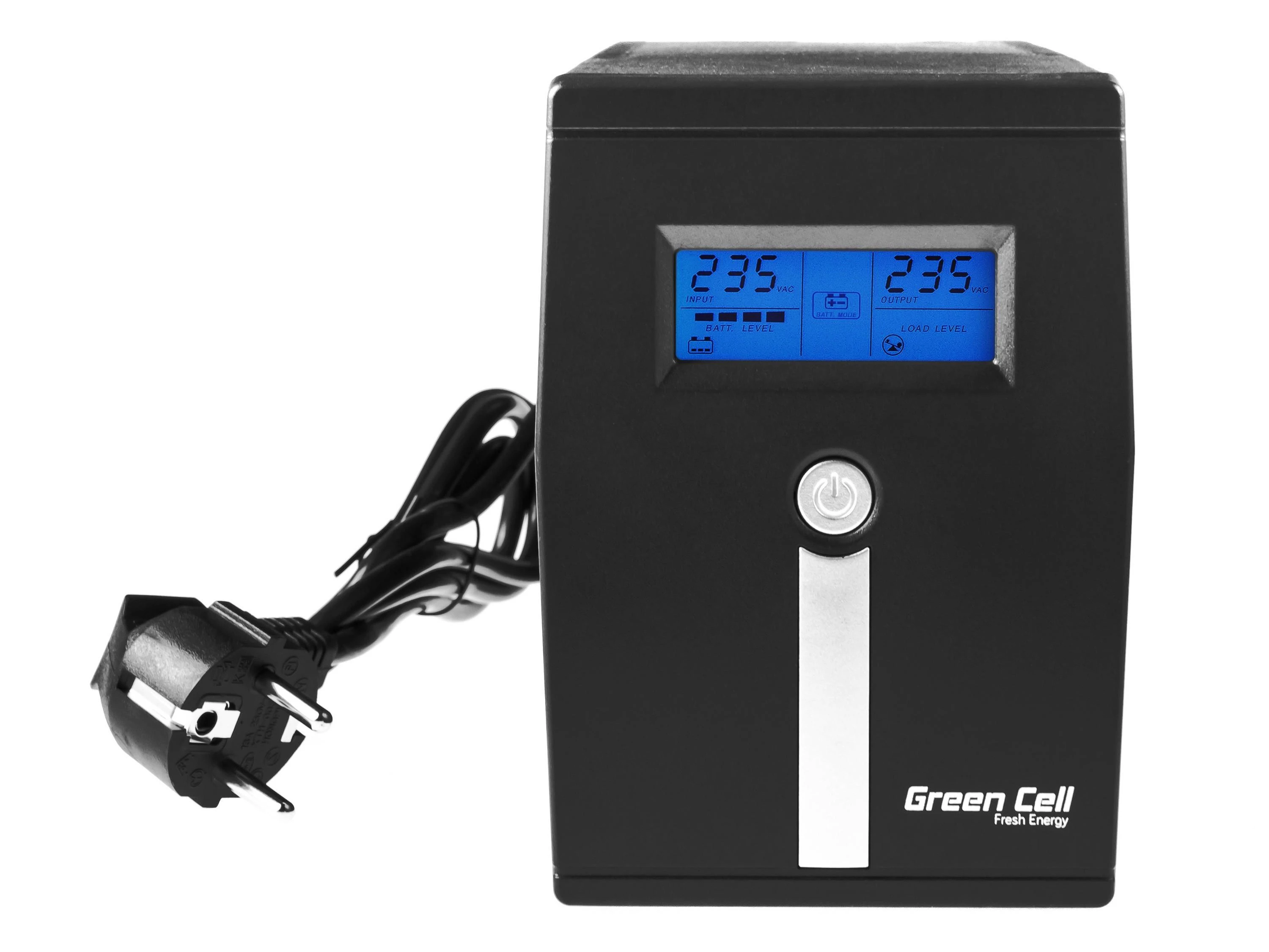 Green Cell Žalias Cell GREENCELL UPS02 UPS Micropower 800VA Žalias Cell