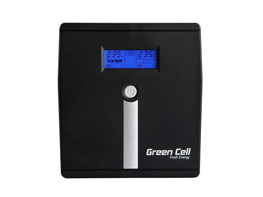 Green Cell Žalias Cell Žalias Cell UPS Microsine 1000VA LCD
