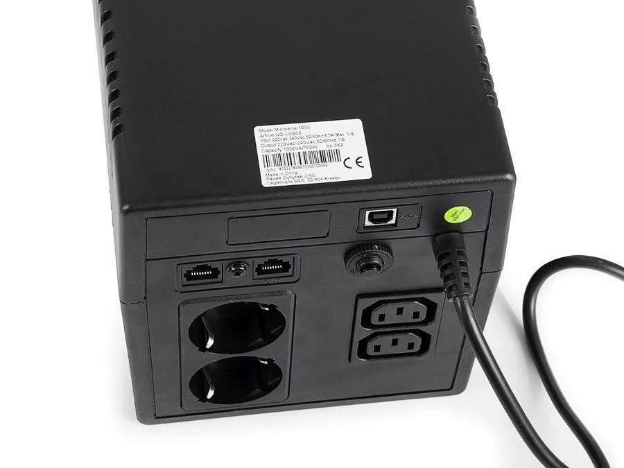 Green Cell Žalias Cell Žalias Cell UPS Microsine 1000VA LCD