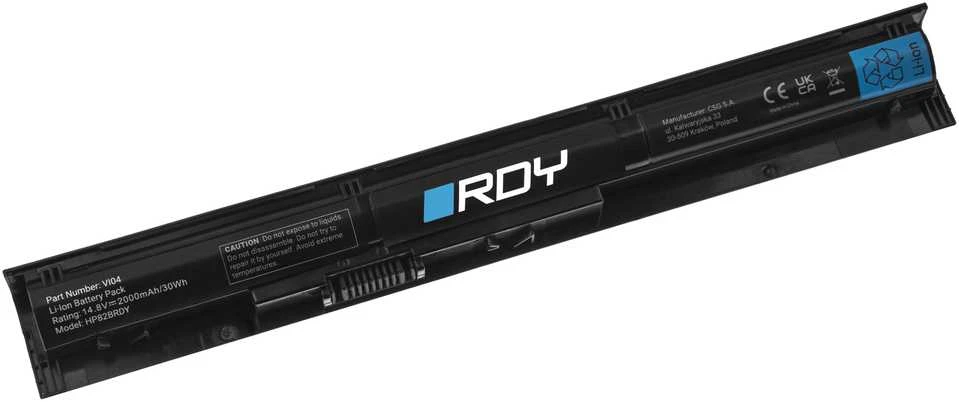 Žalias Cell RDY nešiojamojo kompiuterio baterija VI04 VI04XL 756743-001 756745-001, skirta HP ProBook 440 G2 445 G2 450 G2 455 G2 Envy 15 17 Pavilion 15 14.8V