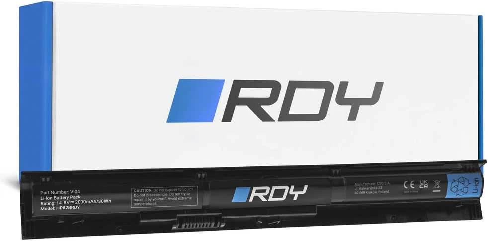 Žalias Cell RDY nešiojamojo kompiuterio baterija VI04 VI04XL 756743-001 756745-001, skirta HP ProBook 440 G2 445 G2 450 G2 455 G2 Envy 15 17 Pavilion 15 14.8V
