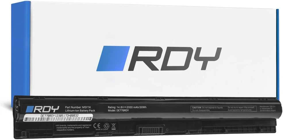 Nešiojamo kompiuterio baterija RDY M5Y1K, skirta Dell Inspiron 15 3568 3555 3558 5551 5552 5555 5558 5559 17 5755 5758 5759 Vostro 3558 3568
