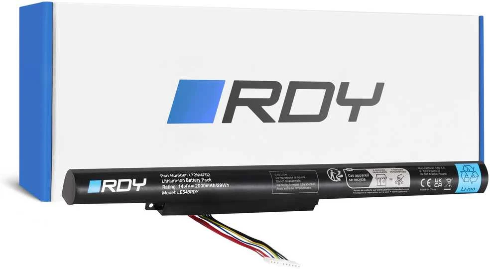 Žalias Cell RDY nešiojamojo kompiuterio baterija L12M4F02 L12S4K01, skirta Lenovo IdeaPad P400 P500 Z400 TOUCH Z410 Z500 Z500A Z505 Z510 TOUCH