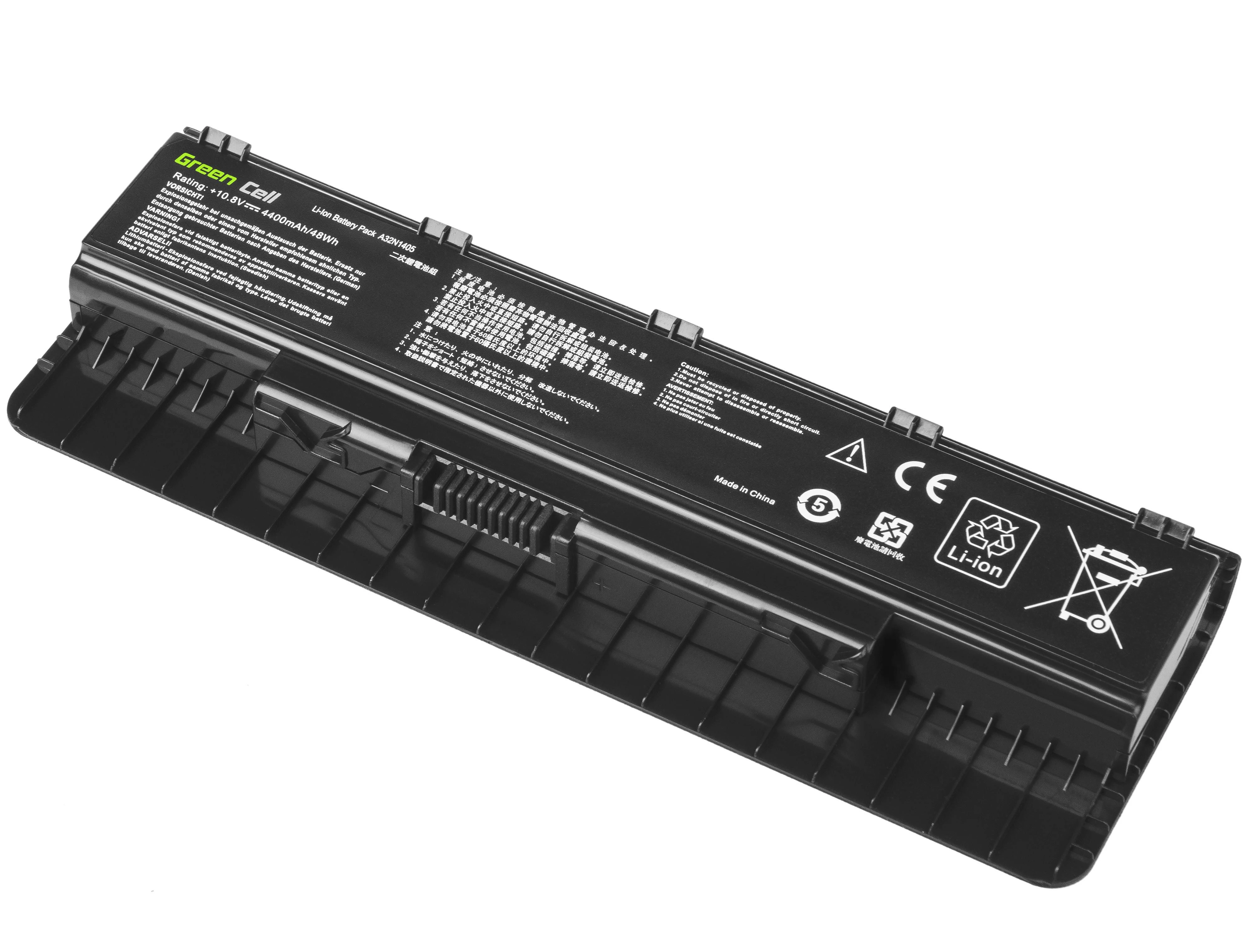 GREENCELL AS129 Bateria Žalias Cell A32N1405 do Asus G551 G551J G551JM G551JW G771 G771J G771