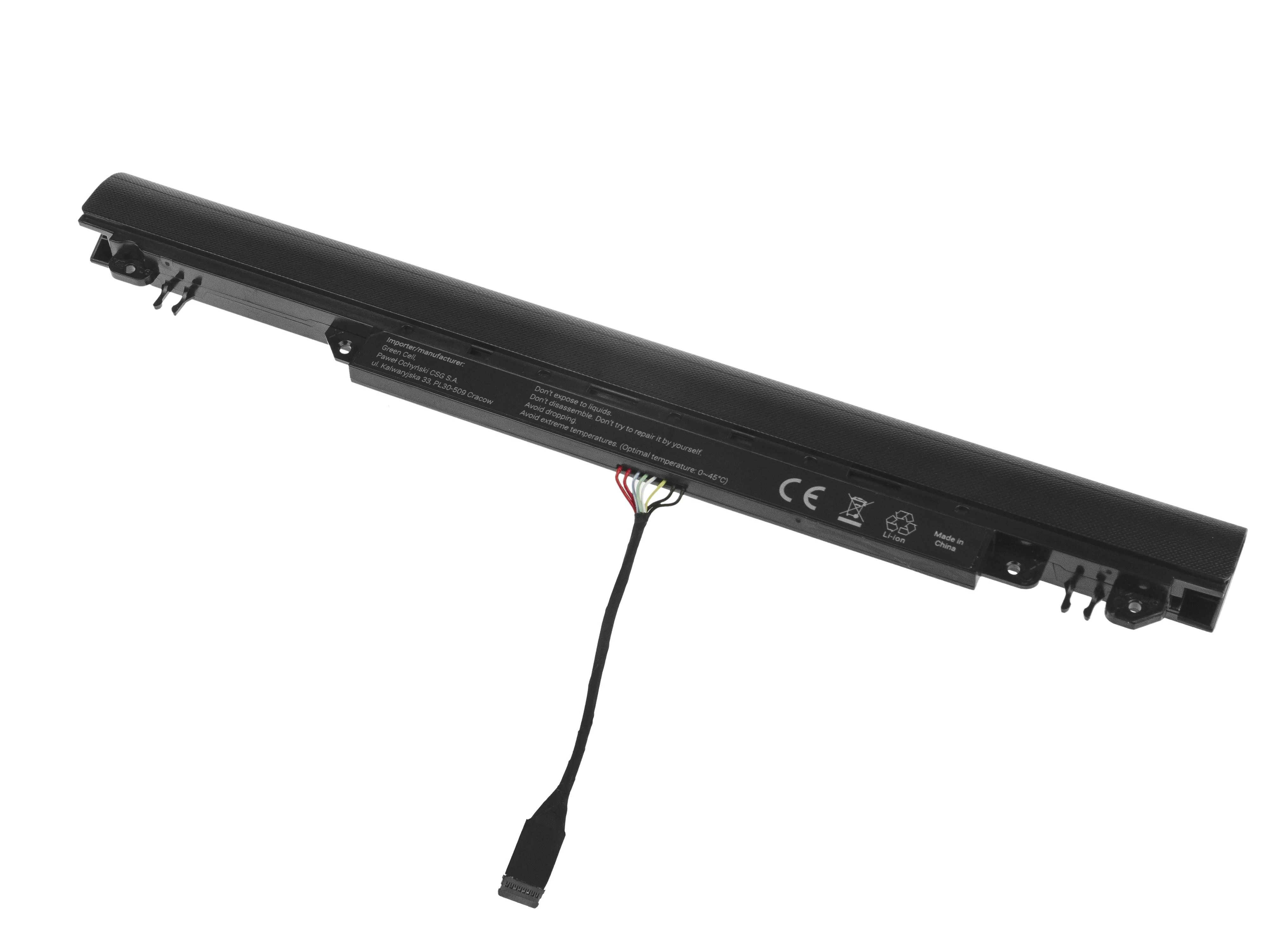Žalias Cell akumuliatorius skirtas Lenovo IdeaPad 110-14IBR 110-15ACL 110-15AST 110-15IBR 11.1V 2200mAh
