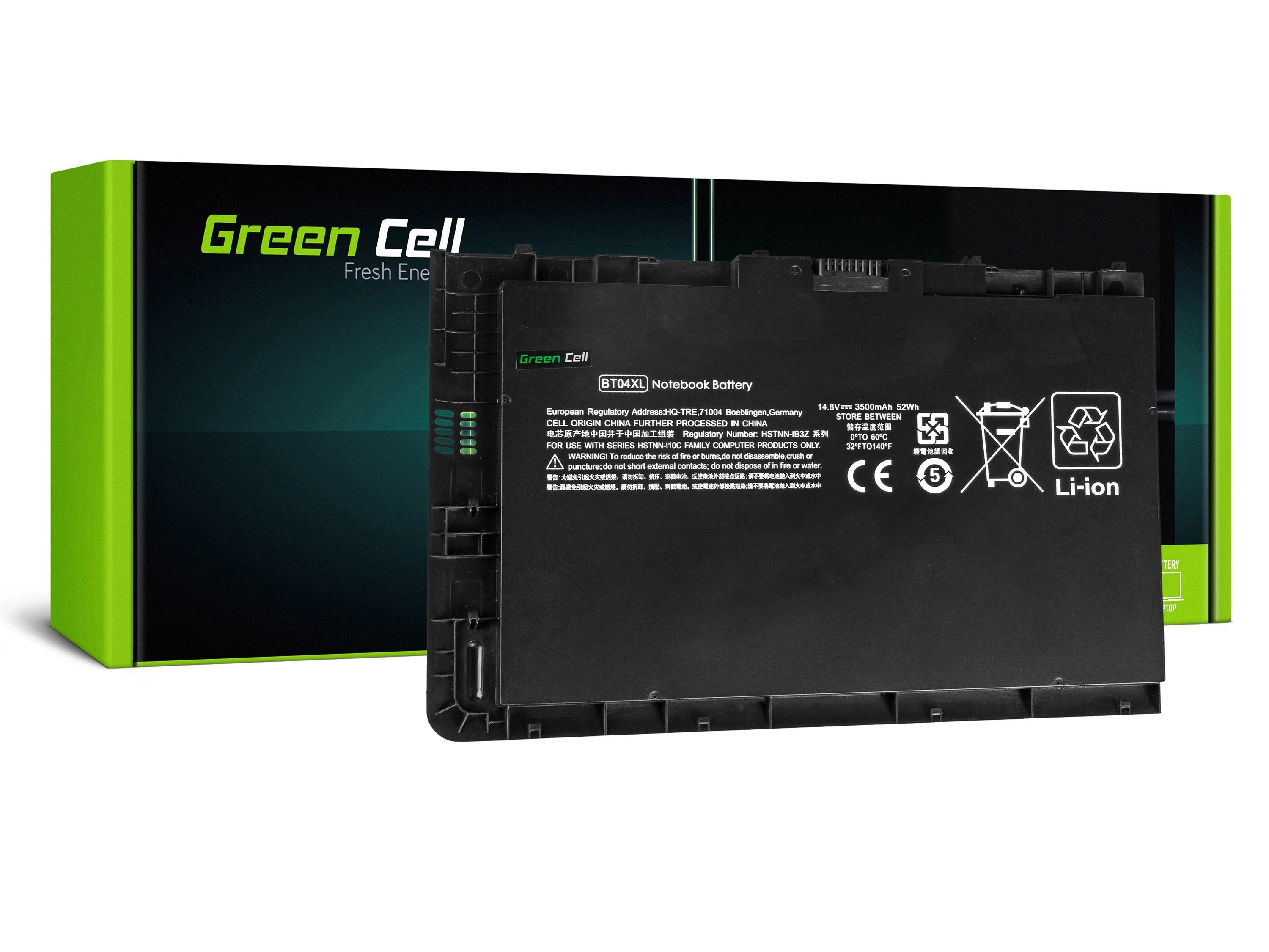 GREENCELL HP119 Baterija Žalias Cell BA06XL BT04XL skirta HP EliteBook Folio 9470m 9480m