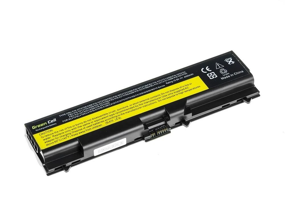 GREENCELL LE05 Baterija Žalias Cell, skirta Lenovo IBM Thinkpad SL410 SL510 T410
