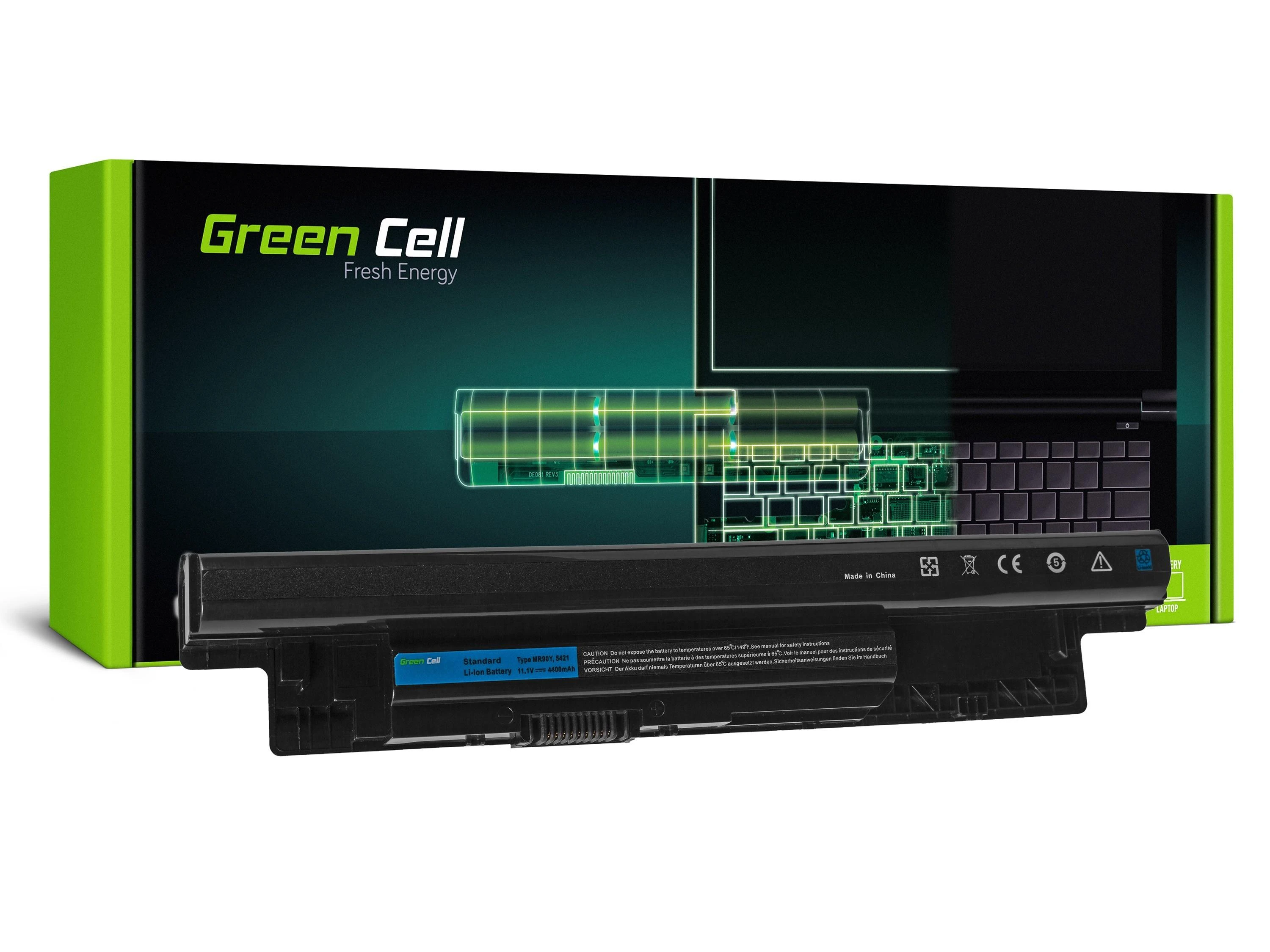 Green Cell Žalias Cell GREENCELL DE69 Baterijos pseudonimas Cell MR90Y, skirtas Dell Inspiron Latitude, Vostro