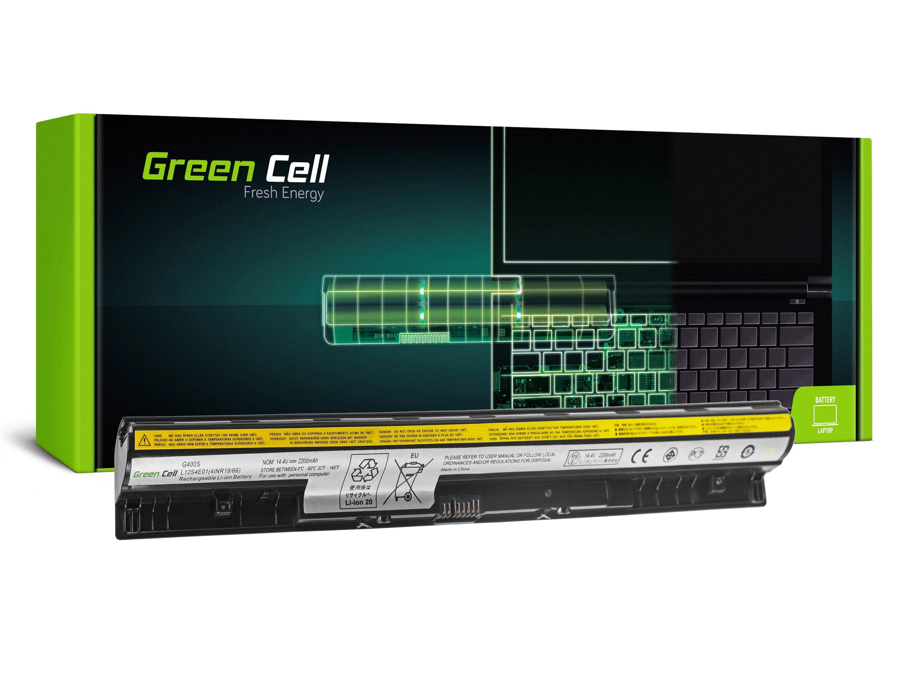 Žalias Cell GREENCELL LE46 Baterija Žalias Cell for Lenovo Essential G400s G405s G500s G505s