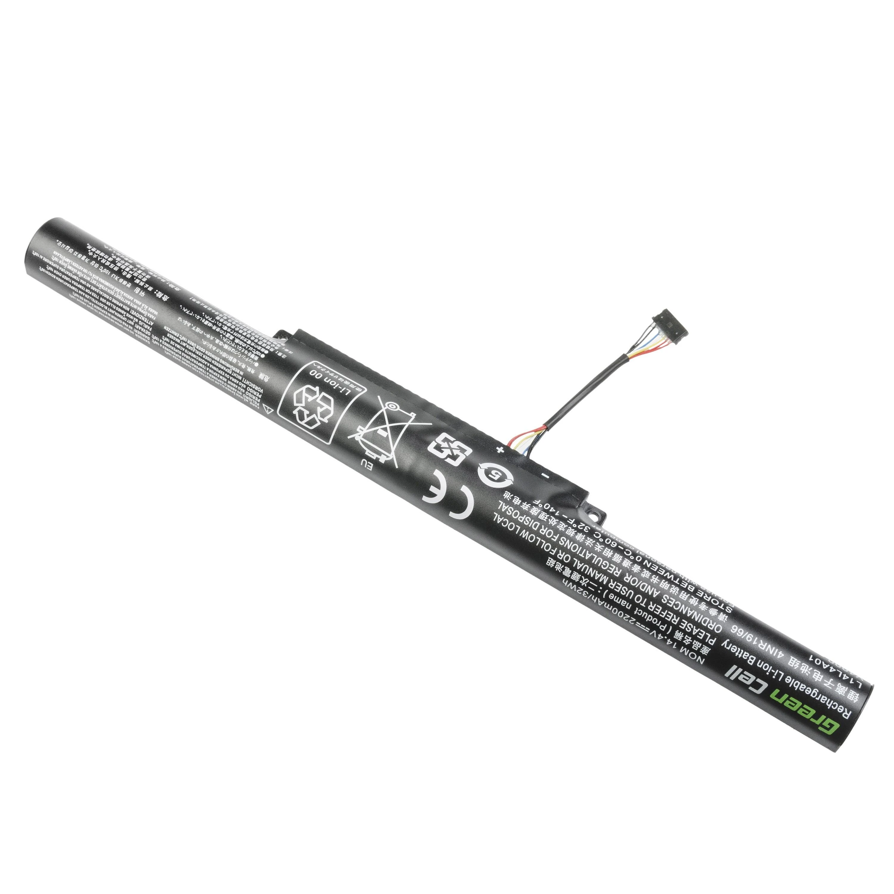 Žalias Cell GREENCELL LE116 Bateria Žalias Cell L14L4A01 do Lenovo Z51 Z51-70 IdeaPad 500-15ISK